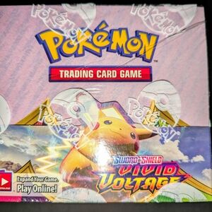 Pokémon TCG Sword & Shield Vivid Voltage Booster Box 36 Packs MINT & SEALED BOX